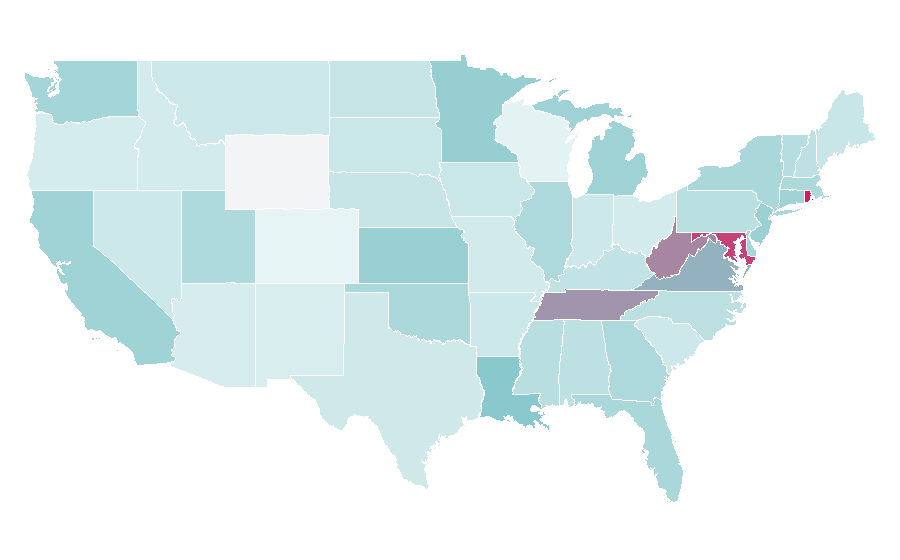 Affinity by region — Thomas & Friends, United States