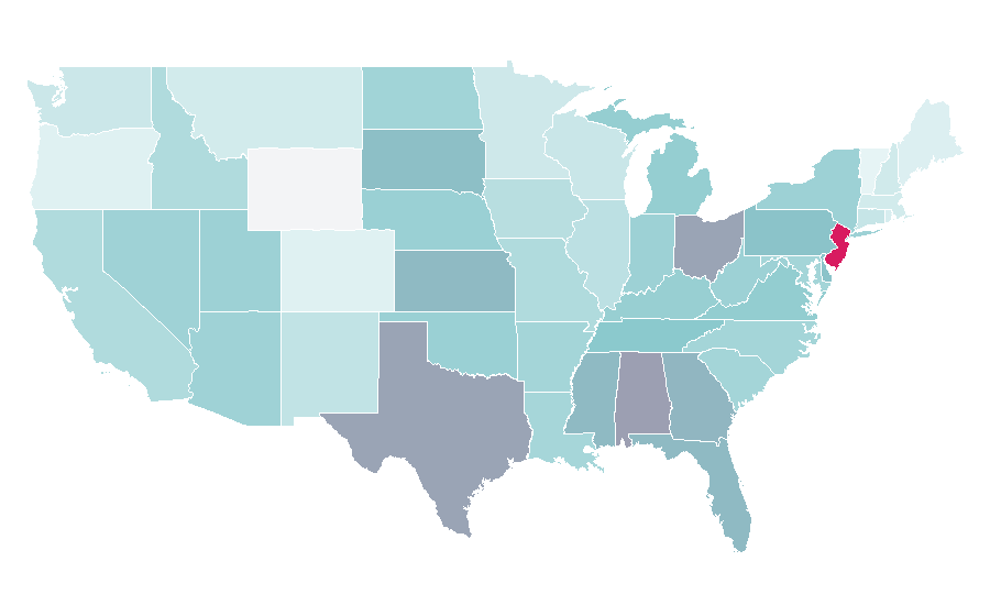 Affinity by region — Thomas Edison, United States