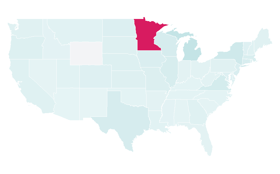 Affinity by region — Thomson Reuters, United States