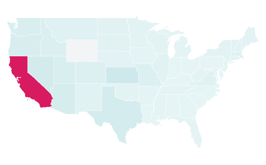 Affinity by region — Thousand Oaks, California, United States
