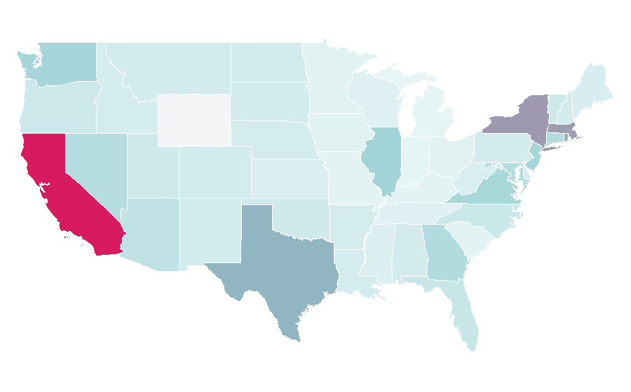 Affinity by region — Threads, United States