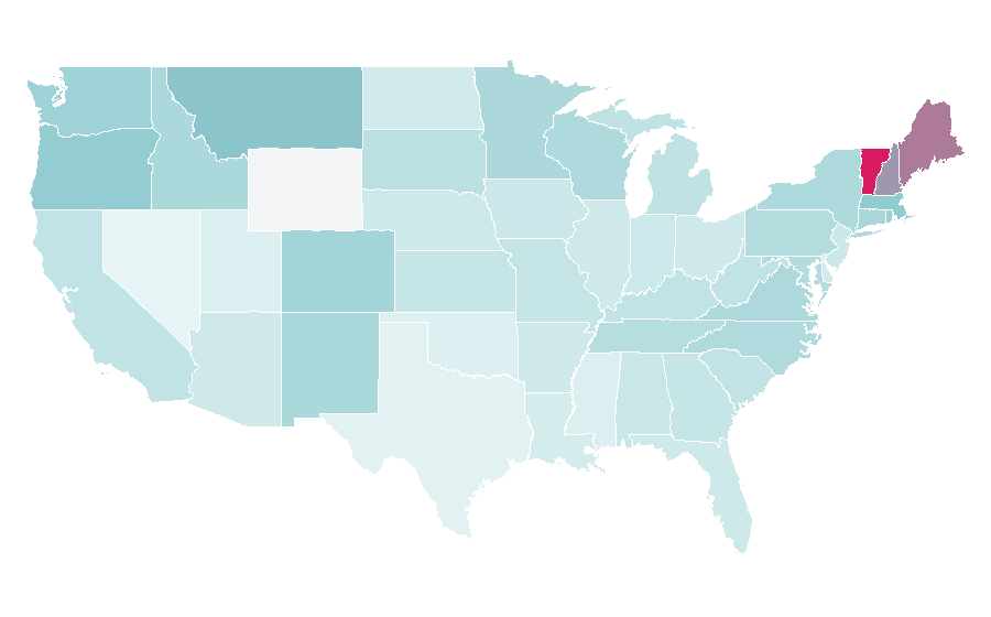 Affinity by region — Thredup, United States