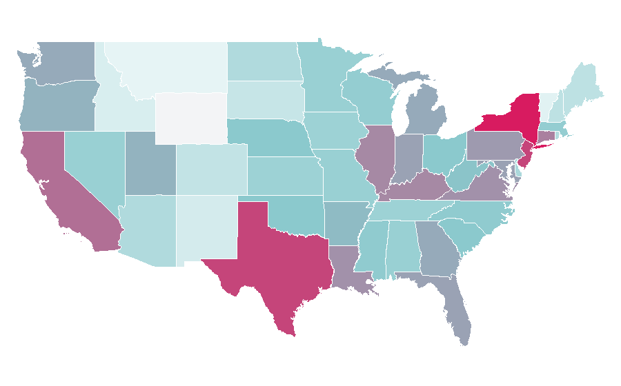 Affinity by region — Tic Tac, United States