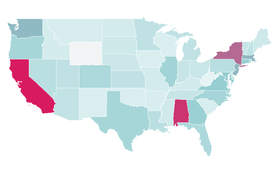 Affinity by region — Tim Cook, United States