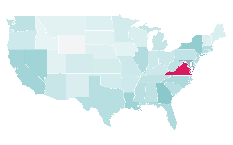 Affinity by region — Timbaland, United States