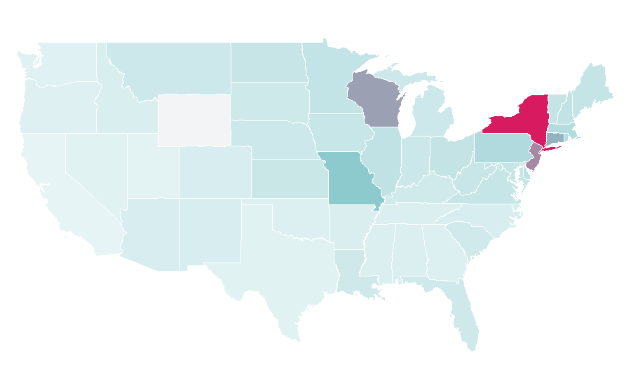 Affinity by region — Timothy M. Dolan, United States