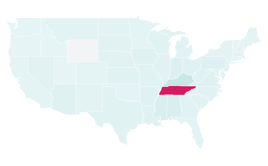 Affinity by region — Titan (Marvel Comics), United States