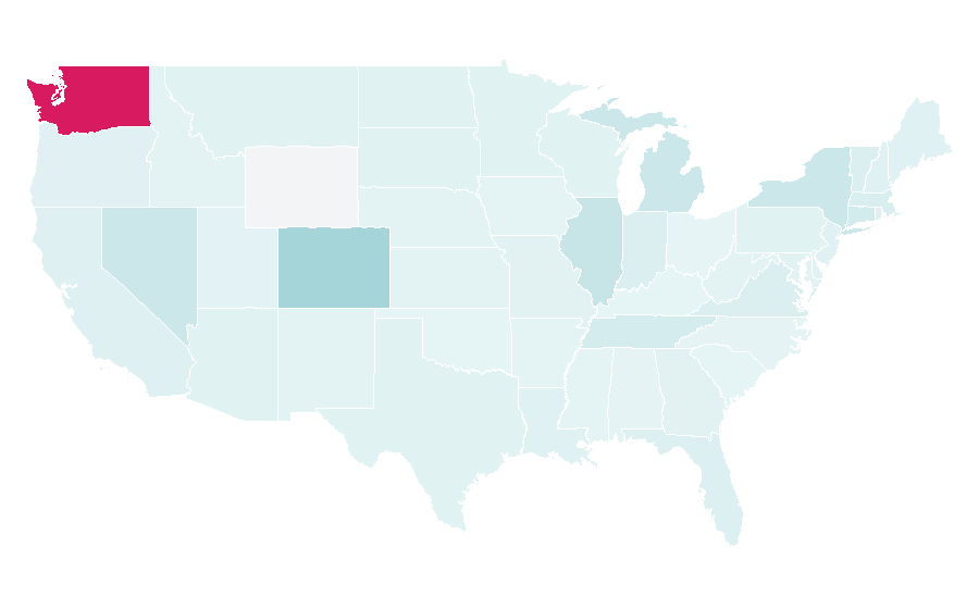 Affinity by region — Tivoli, United States