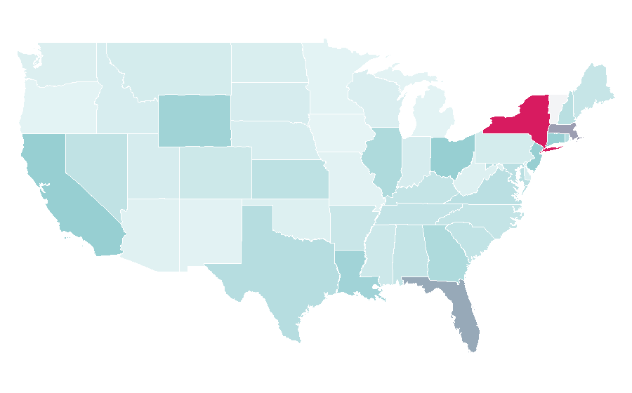 Affinity by region — TK Maxx, United States