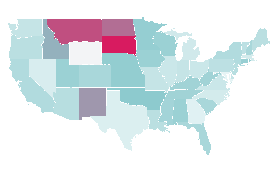 Affinity by region — TKA, United States