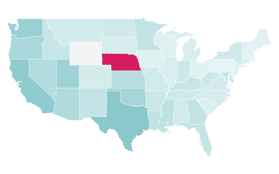 Affinity by region — To Love-Ru, United States