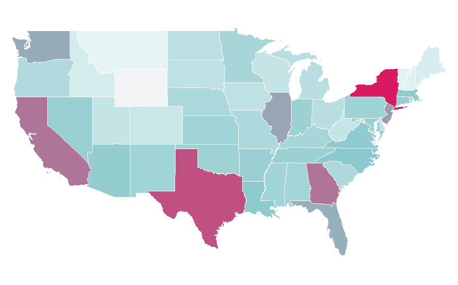 Affinity by region — Tofu, United States