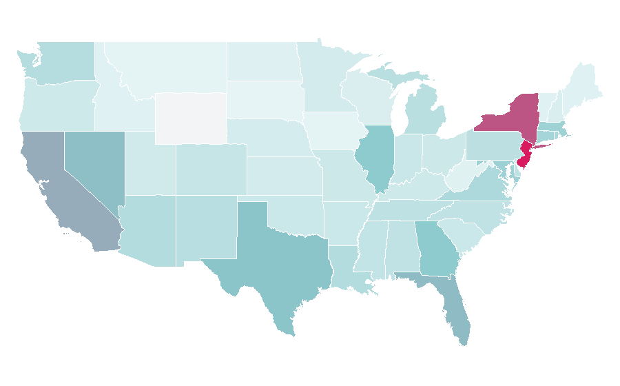 Affinity by region — Tom Ford, United States