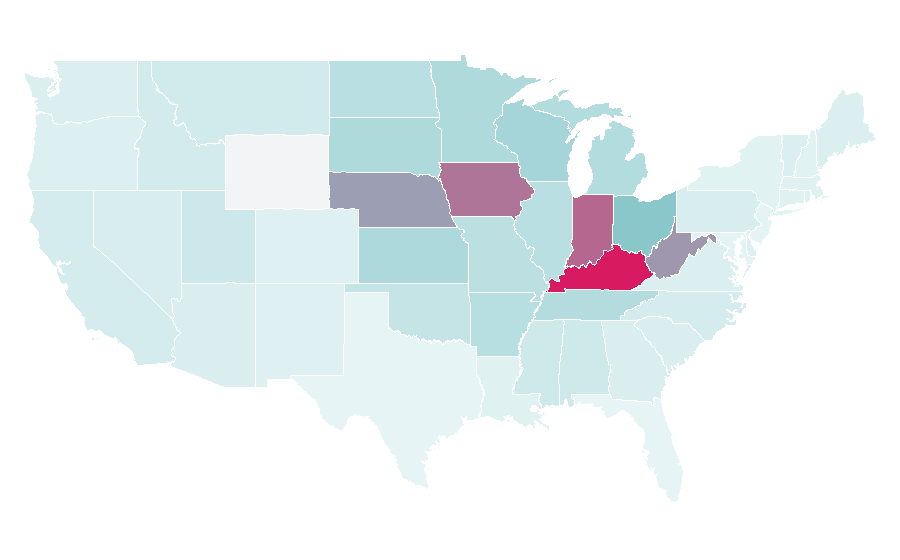 Affinity by region — Tomato juice, United States