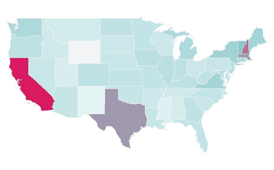 Affinity by region — TomTom, United States