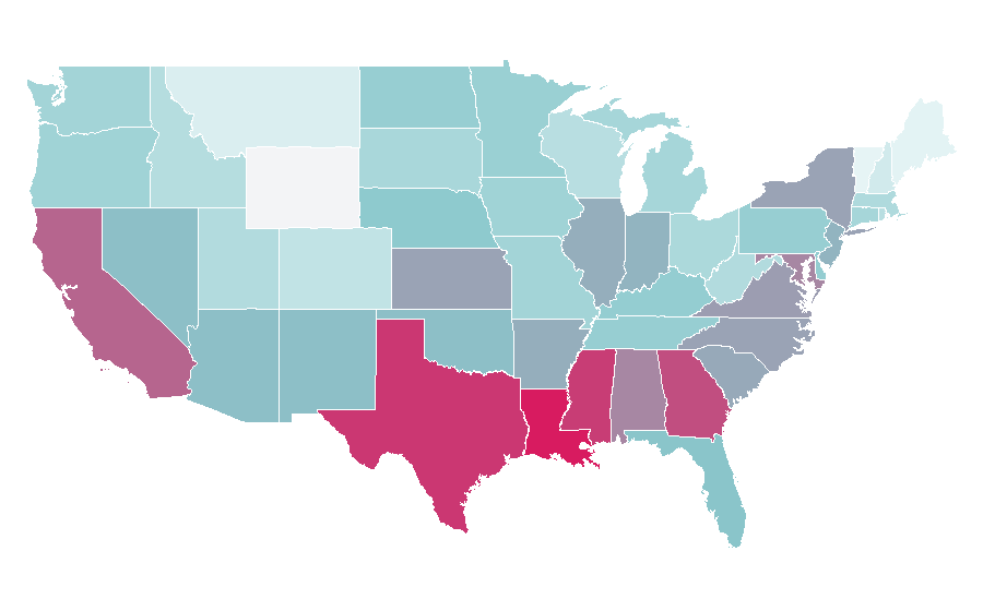 Affinity by region — Toothpaste, United States