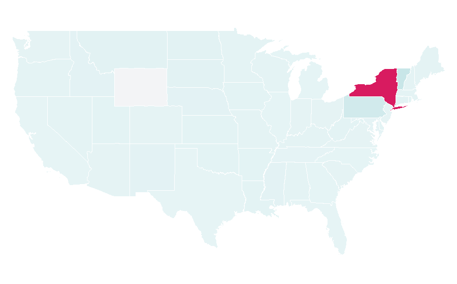 Affinity by region — Tops Friendly Markets, United States