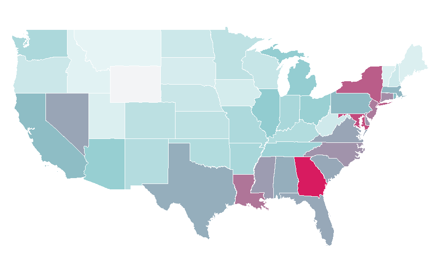 Affinity by region — Tory Lanez, United States