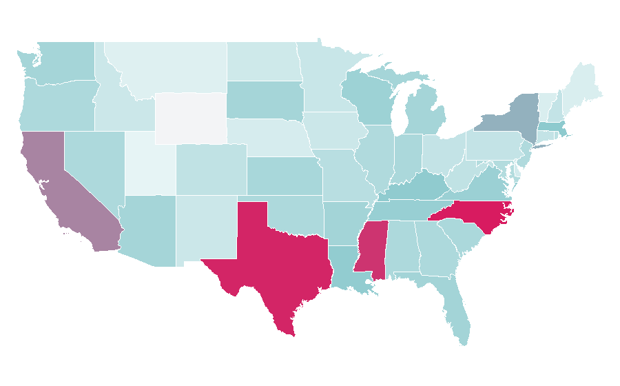 Affinity by region — Toshiba, United States