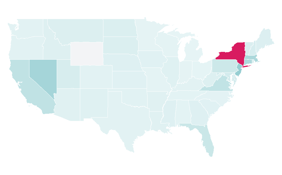 Affinity by region — Tourneau, United States