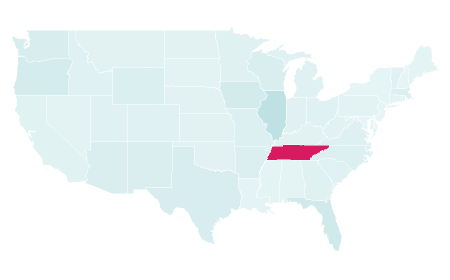 Affinity by region — Towing, United States