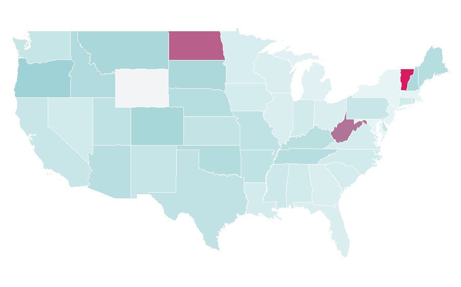 Affinity by region — Toyota 4Runner, United States