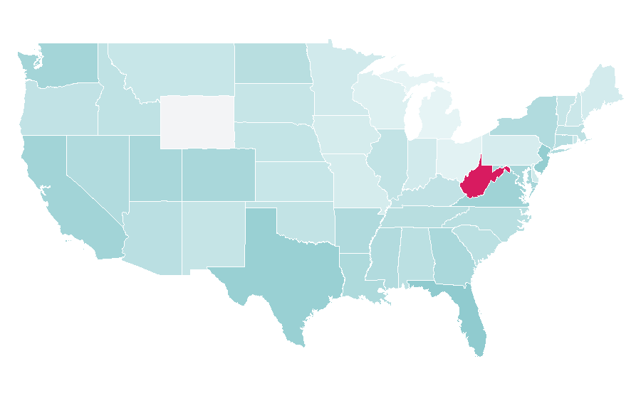 Affinity by region — Toyota Fortuner, United States