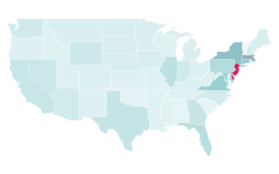 Affinity by region — Trabzonspor, United States