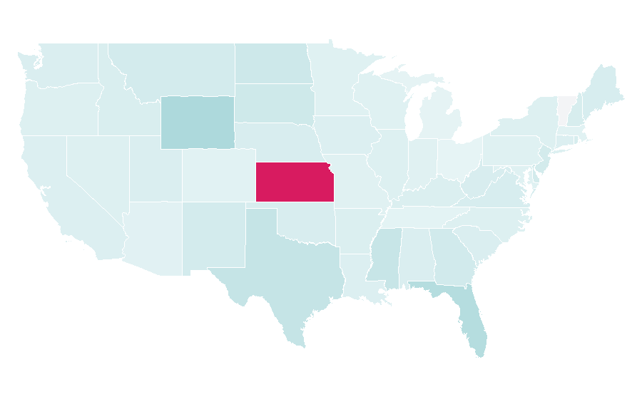 Affinity by region — Traditional food, United States