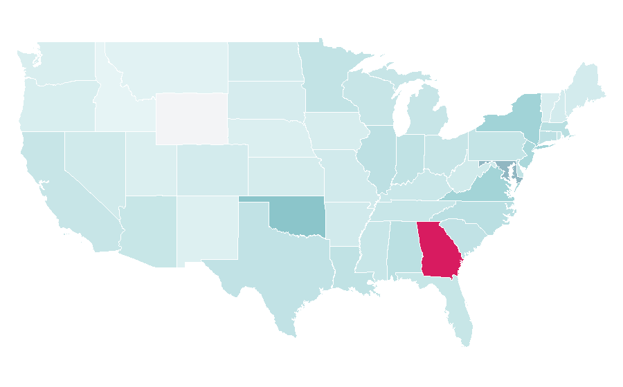 Affinity by region — Trae Young, United States