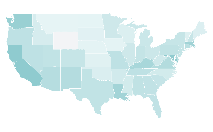 Affinité par région — Traffic, États-Unis
