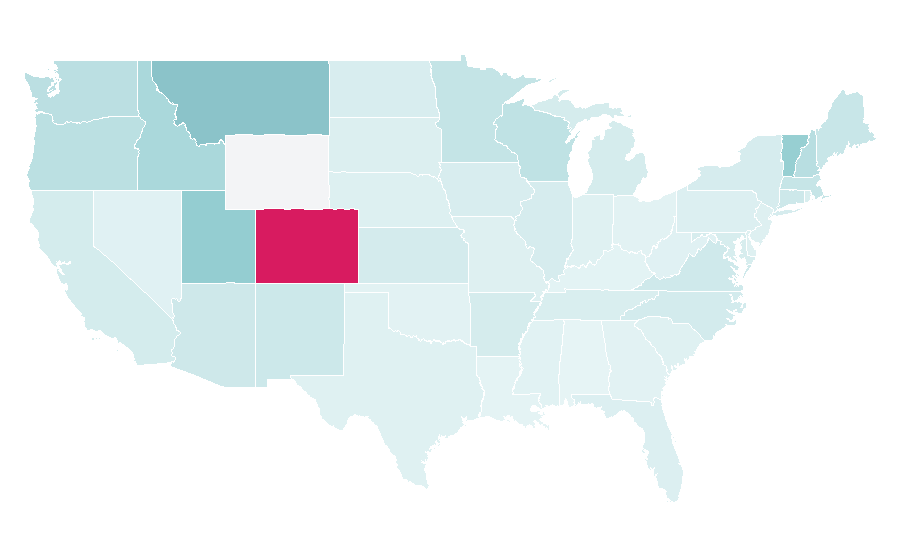 Affinity by region — TrainingPeaks, United States