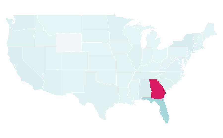 Affinity by region — Trapeze, United States