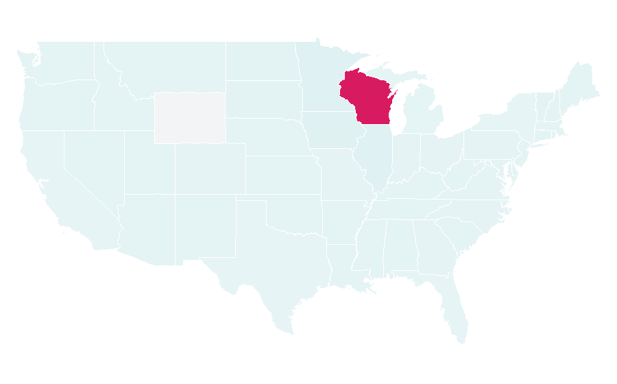 Affinity by region — Travel Wisconsin, United States