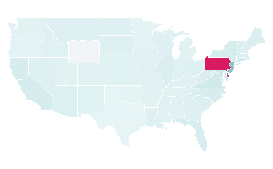 Affinity by region — Trea Turner, United States