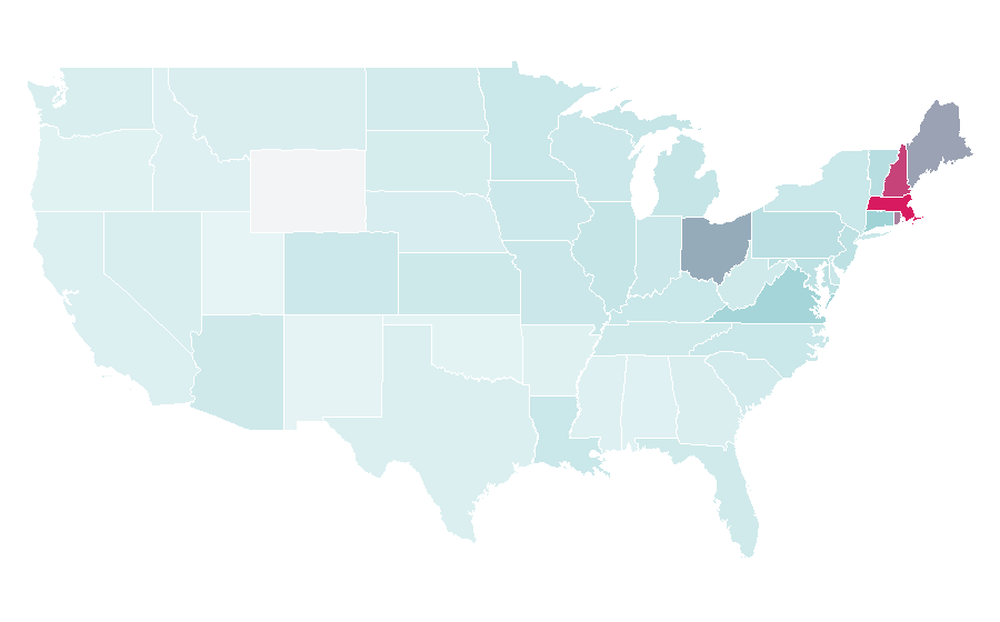 Affinity by region — TreVeyon Henderson, United States
