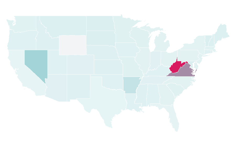 Affinity by region — Trex Company, United States
