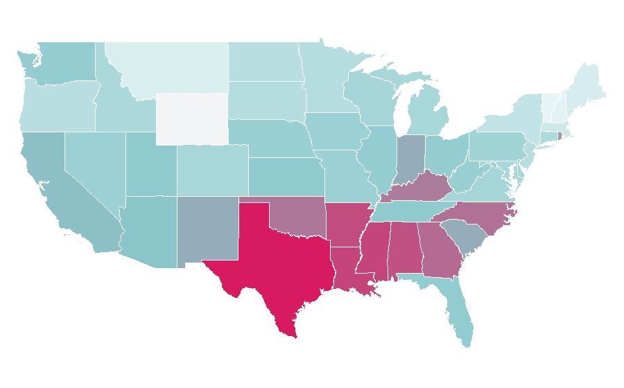 Affinity by region — Troll, United States