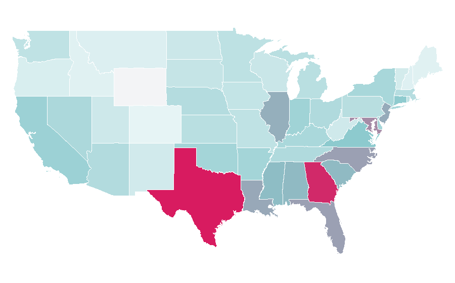 Affinity by region — Trolli, United States