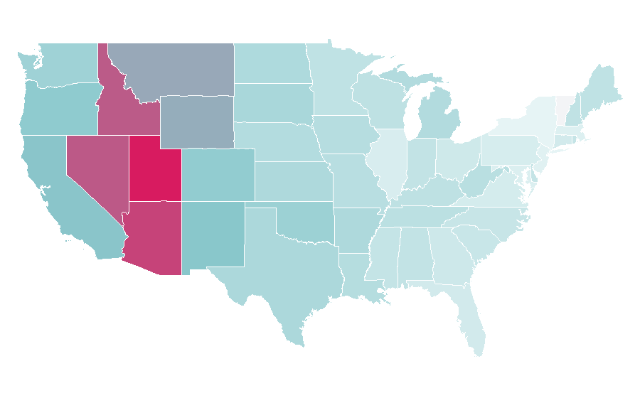 Affinity by region — Trophy Truck, United States