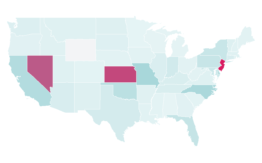 Affinity by region — Tropicana, United States