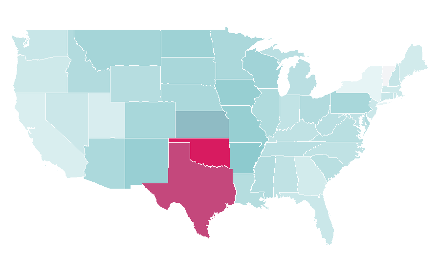 Affinity by region — Troy Aikman, United States