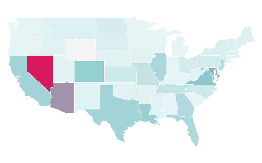 Affinity by region — True Food Kitchen, United States