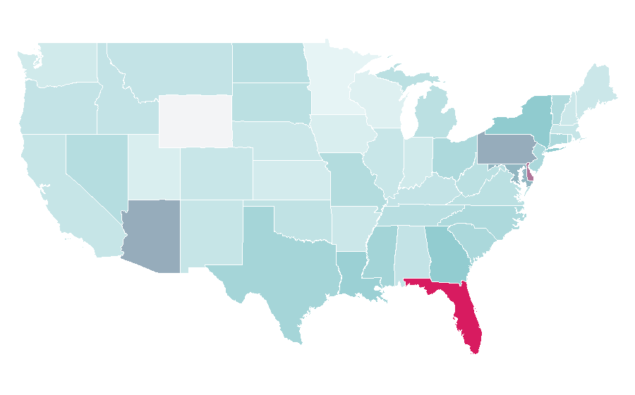 Affinity by region — True Life, United States