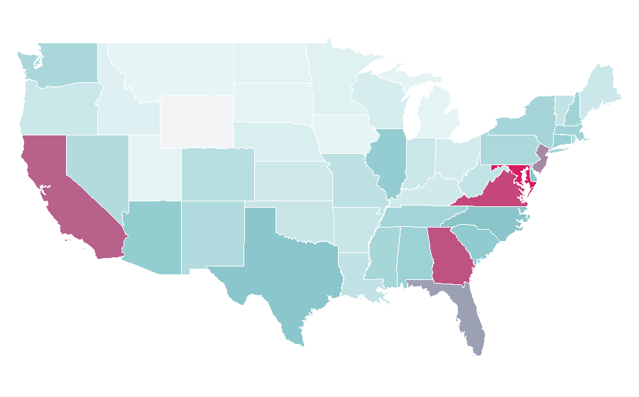 Affinity by region — TrueCar, United States