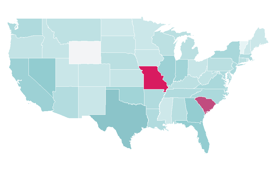 Affinity by region — Truffle, United States