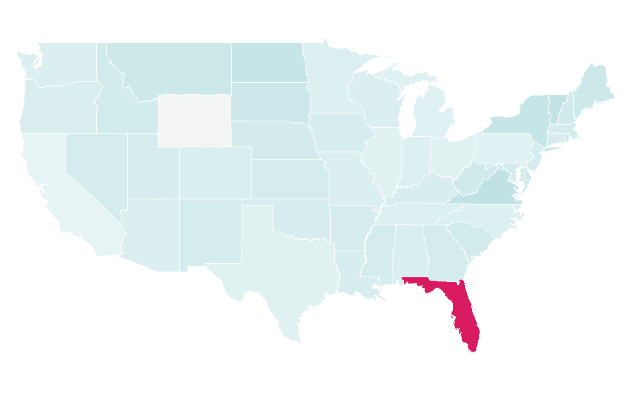 Affinity by region — TUI Cruises, United States