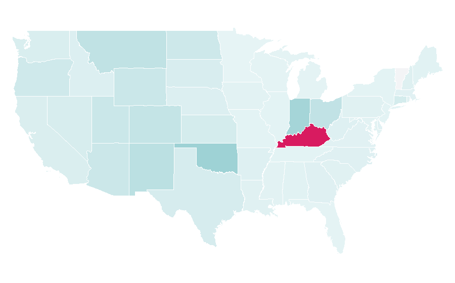 Affinity by region — Tumbleweed, United States