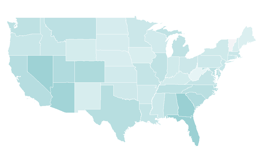 Affinity by region — Turo, United States