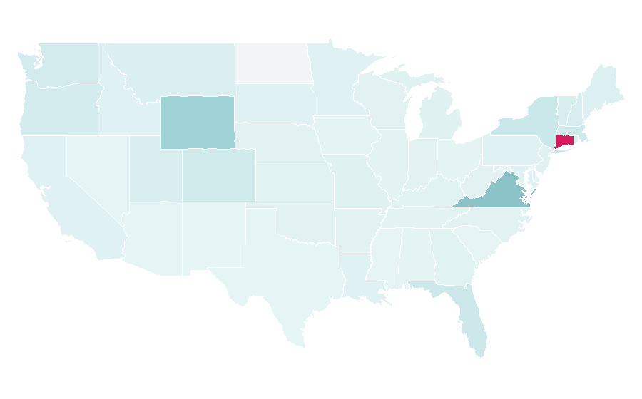 Affinity by region — Tweed (cloth), United States